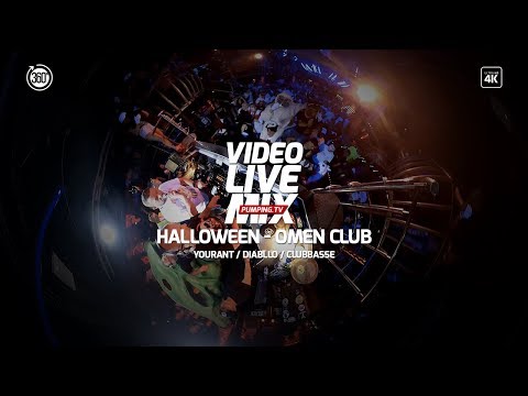 Halloween 2017 @ Omen Club | Yourant | Diabllo | Clubbasse || VIDEO LIVE 360 TINNY PLANET