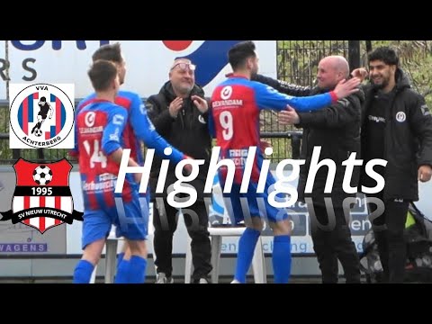 #highlights #samenvatting  VVA Achterberg - sv Nieuw Utrecht.