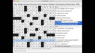 NYTXW 4/1/20 (Wednesday)