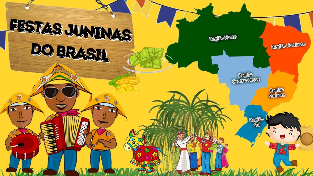 FESTAS JUNINAS DO BRASIL [Festa Junina / São João / Educação Infantil ]
