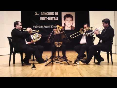 Entreclases Brass Quintet  Malcom Arnorld 1º Movimiento