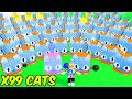 I Saved 99 Huge Cats From Prison in Pet Simulator 99