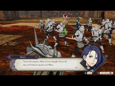 Fire Emblem: Three Houses - Alois Vs Shamir Unique Dialogue