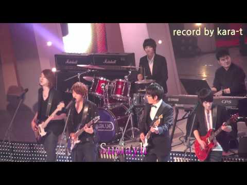 [Fancam]101230 kbs 가요대축제 - cnblue 로미오와 줄리엣(with 신승훈)