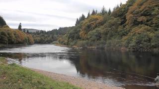 preview picture of video 'Fishing in the Scottish river Tay'