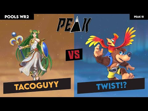 Pools WR2 TacoGuyy (Palutena) vs Twist!? (Banjo) (Peak 51)