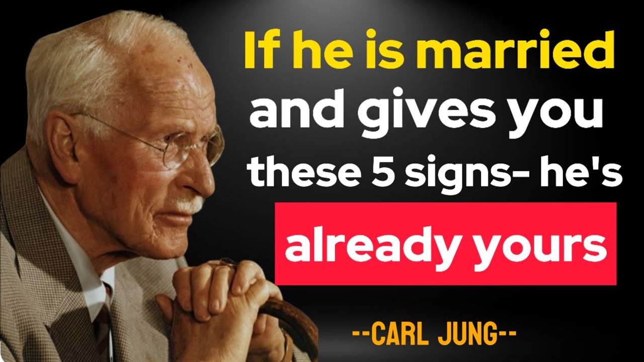 These 5 Signs Show That a MARRIED MAN DESIRES you | Carl Jung