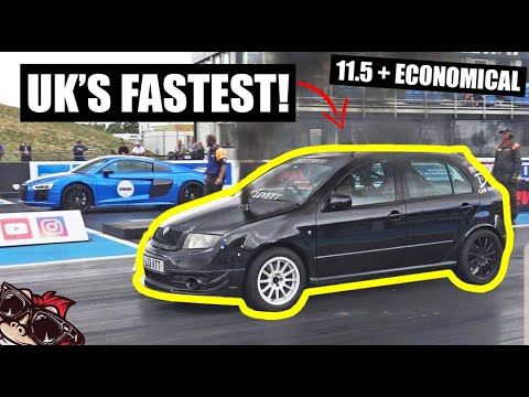 🐒 R8 KILLER! MEET THE MAN BEHIND THE UK'S FASTEST FWD DIESEL SKODA FABIA VRS!