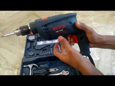 How to use drill machine bosch gsb re kit guide