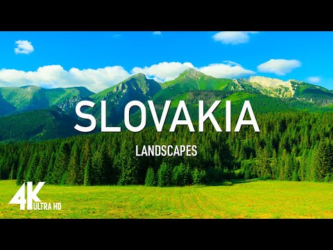 FLYING OVER SLOVAKIA (4K UHD) - Relaxing Music Along With Beautiful Nature Videos - 4K Video HD