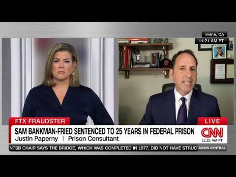 CNN Exclusive: Justin Paperny Analyzes Sam Bankman-Fried's 25-Year Prison Term