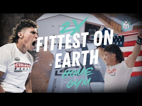 2x Fittest on Earth, Justin Medeiros, Home Gym Tour