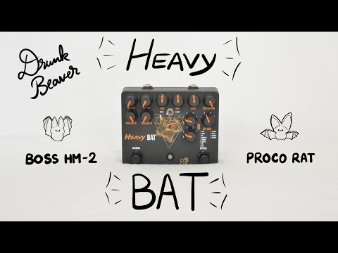 Heavy Bat (custom Rat with Blend and HM-2 EQ) image 5