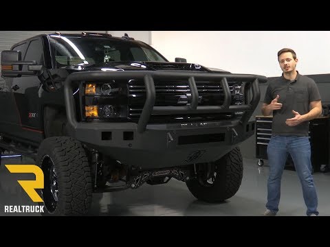 How to Install Road Armor Stealth Titan II Guard Front Bumper on a 2017 Chevy Silverado