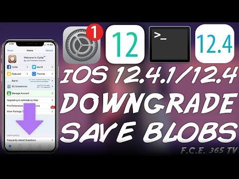 How To Save iOS 12.4 and 12.4.1 SHSH2 Blobs for iOS Downgrades & JAILBREAK (Do It Now!)