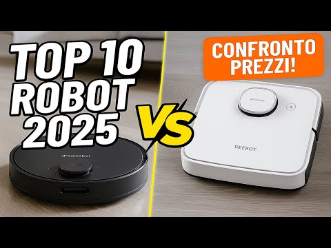 I 10 MIGLIORI Robot Aspirapolvere 2025 | Classifica definitiva con Prezzi! #robotaspirapolvere