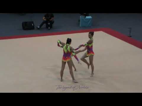 GBR 1 - Women group Acro worlds Levallois 2014 Final