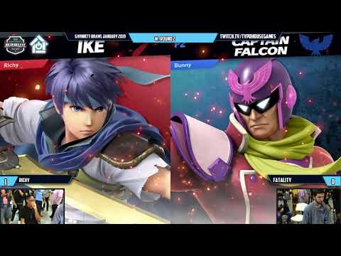 Gwinnett Brawl January 2020 - Richy(Ike) VS Fatality(Falcon)- W. Round 2