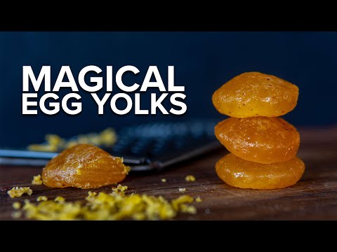 How to make simple Cured Egg Yolks at home