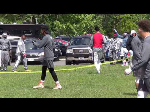 Team Delaware 7v7 -Kasim Hill TD throw - 2016 NLG 7v7 Tournament