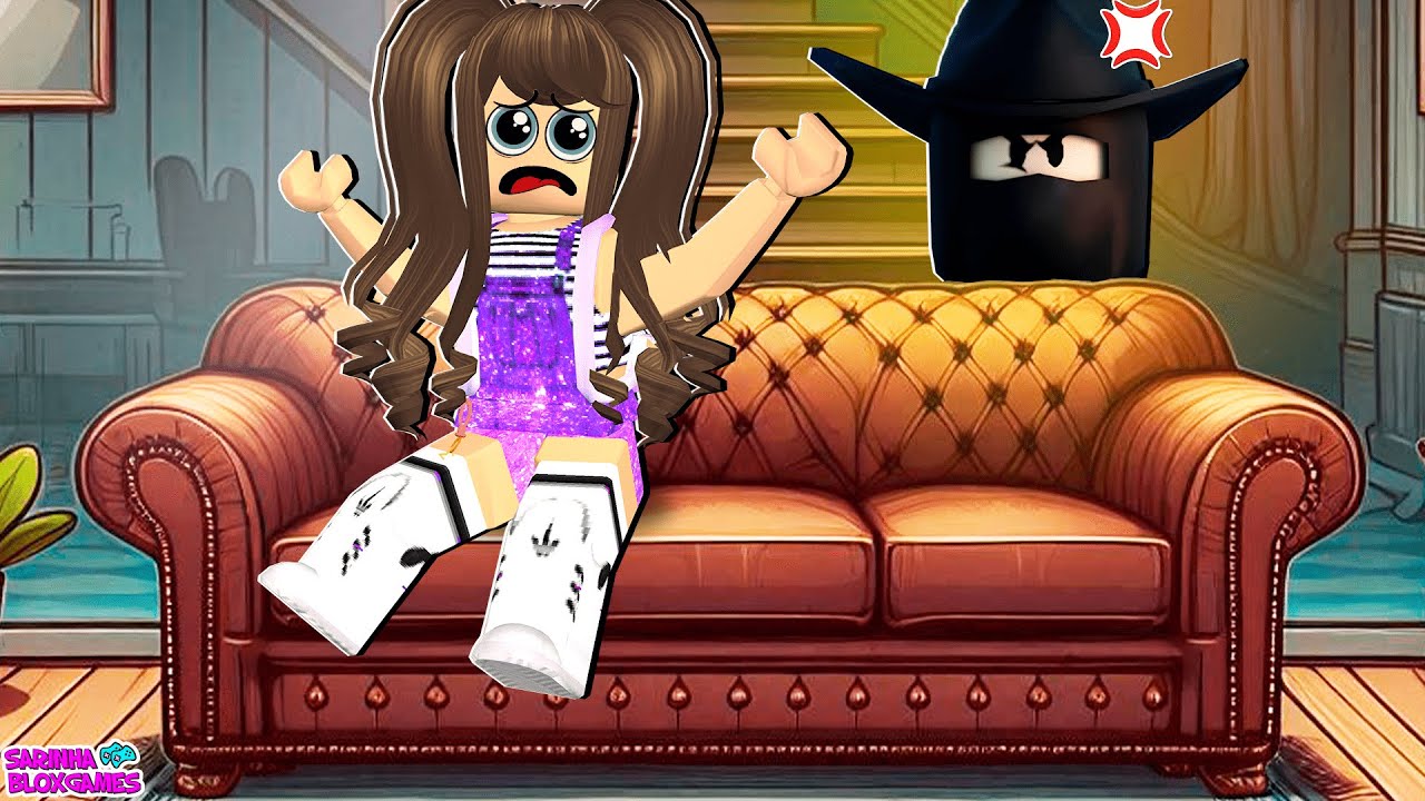 MINHA MÃE ME DEIXOU SOZINHA EM CASA!! 🎩 The Kidnapper - Roblox