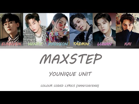Younique Unit — Maxstep Lyrics [Hangul/Chinese/English]