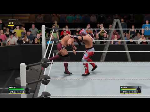 WWE 2K17 Kalisto VS Neville