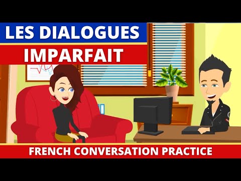IMPARFAIT French Dialogue Conversation Practice Cartoon Short Film