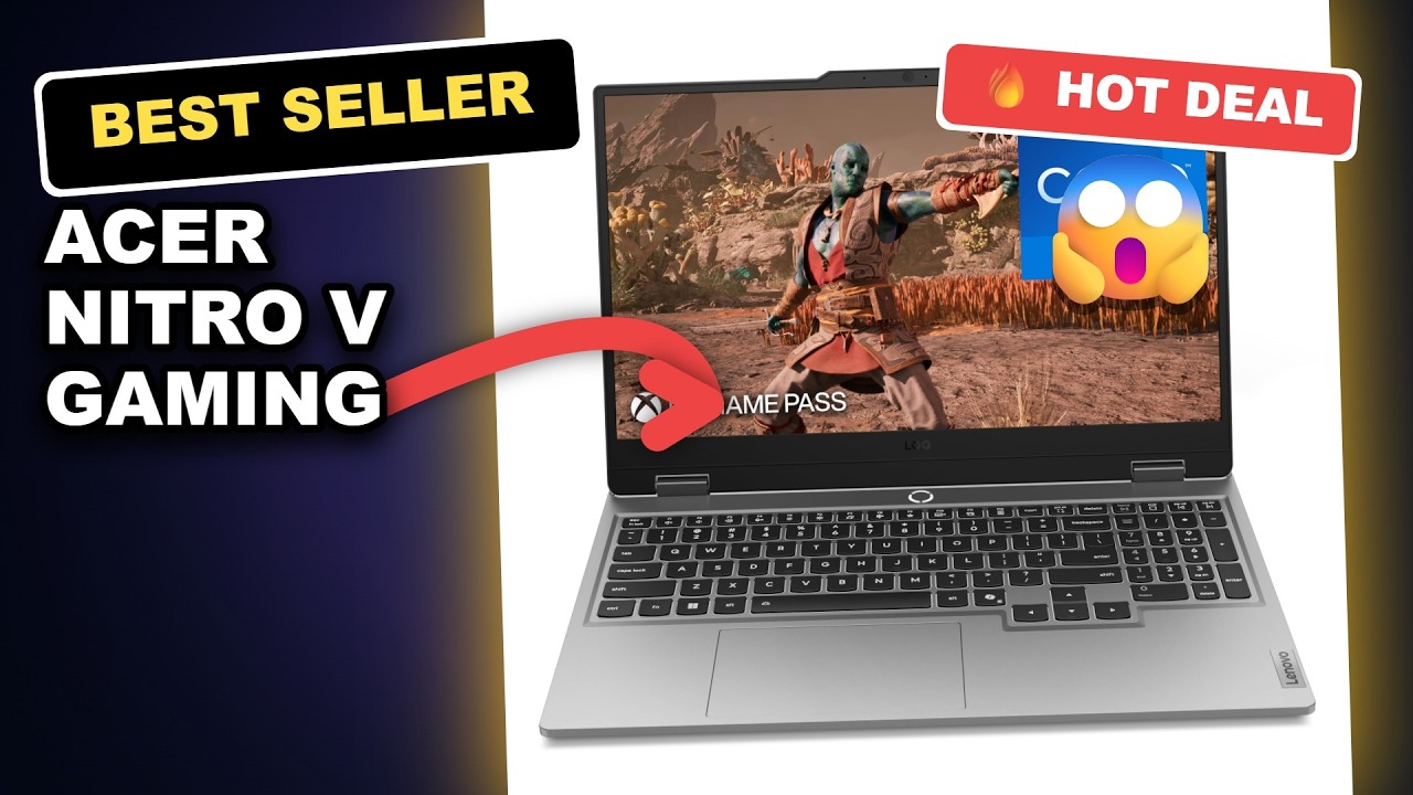 Acer Nitro V Gaming Laptop Unboxed: Intel Core 7, NVIDIA GeForce RTX 5060