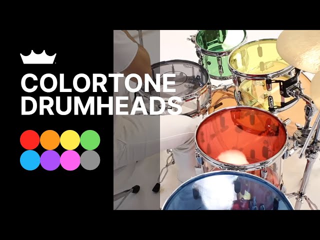 Vidéo teaser pour Colortone Drumheads | Remo