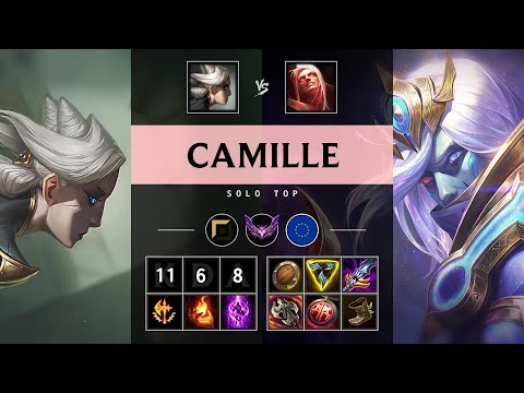 Camille Top vs Vladimir: Unstoppable - EUW Master Patch 14.23