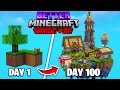 I Survived 100 Days In Better Minecraft SKYBLOCK