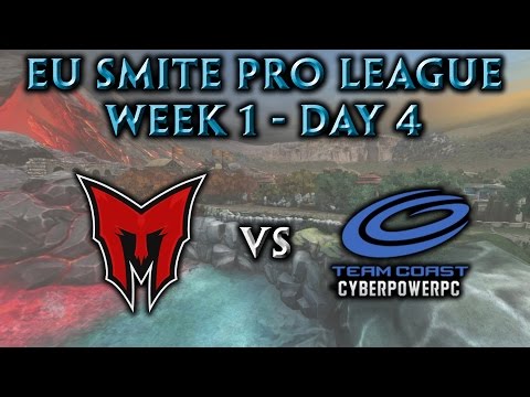 EU Smite Pro League Week 1, Day 4 - Mortality Esports vs. Team Coast