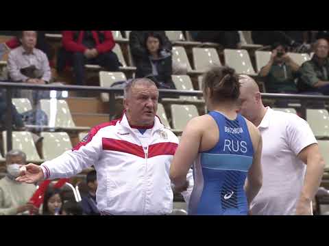 Final 5-6 WW - 68 kg: A. RUDNYTSKA LE (UKR) v. A. BRATCHIKOVA (RUS)