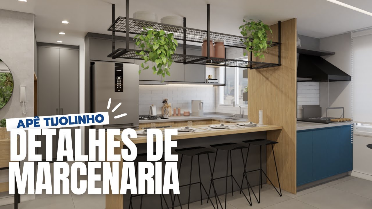 TOUR pelo APÊ 90m² TUDO SOBRE A MARCENARIA