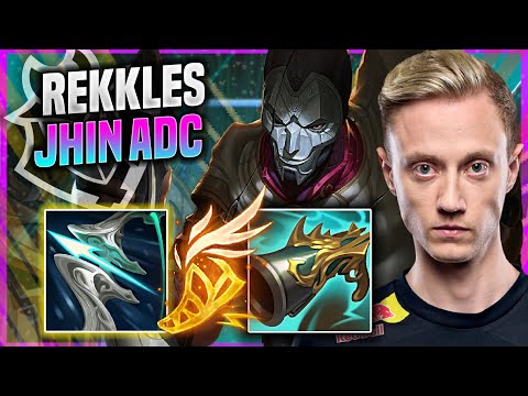REKKLES BRINGS BACK JHIN! - G2 Rekkles Plays Jhin ADC vs Karthus! | Season 11