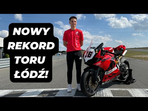 Duży motocykl, mały tor - Daniel Blin ustanawia nowy rekord