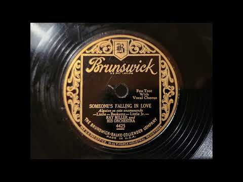 SOMEONE'S FALLING IN LOVE - Ray Miller's Orchestra - 1920's - 1930's Sweet Dance Music!