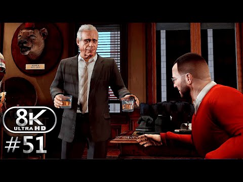 GTA V 8K Ultra Graphics Gameplay Walkthrough Part 51 - GTA V 8K 60FPS PC No Commentary
