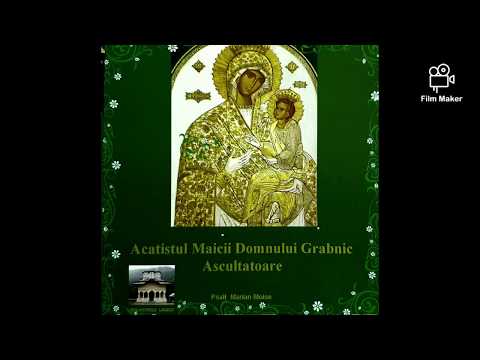 Acatistul Maicii Domnului Grabnica Ascultatoare (Nou).  Marian Moise☆Abonati-va la canalul meu☆
