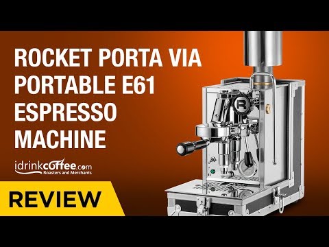 iDrinkCoffee.com Review - Rocket Porta Via Portable E61 Espresso Machine