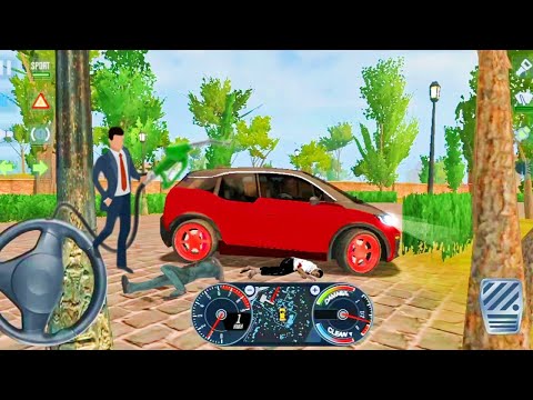 TAXI SIM 2020 | DRIVING BMW I3 CITY CAR UBER CRAZY GAMES👮🚖-CAR GAMES ANDROID IOS AND MOBILE GAMEPLAY