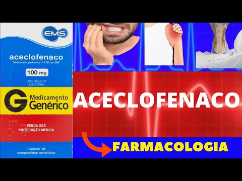 ACECLOFENACO - PARA QUE SERVE, COMO TOMAR, COMO FUNCIONA, EFEITOS COLATERAIS - PROFLAM