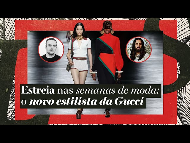 Novo estilista da Gucci é destaque na semana de moda de Milão