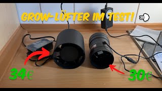 Hon&Guan (30€) vs. BUMSOU (34€) – Günstige Low-Noise Lüfter für deinen Grow?