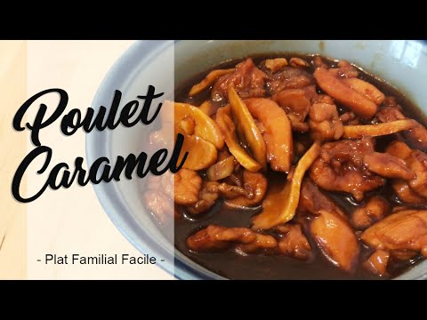 Poulet caramel - Recette traditionnelle de famille - Asian home cooking recipe - HeyLittleJean