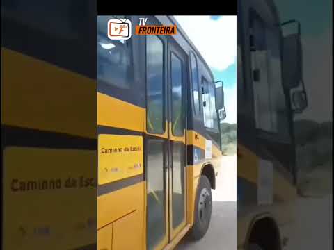 Denúncia: Motorista da cidade de Caetité no sudoeste da Bahia, dirige ônibus escolar bêbado