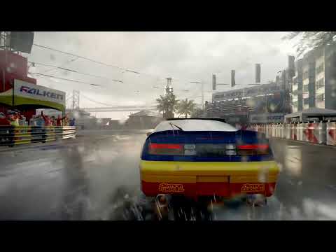 GRID - Racing with Nissan 300ZX in San Francisco (Daytime/Rain)