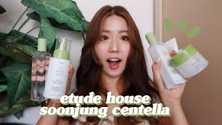 Etude House Soon Jung Centella VS Original Soon Jung | Cleanser, Toner, Emulsion, Cream, Balm Review