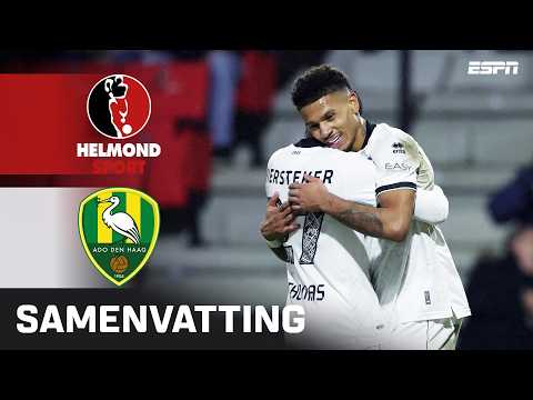SCHITTERENDE goals van BRYAN FIABEMA & NIGEL THOMAS 🤩 | Samenvatting Helmond Sport - ADO Den Haag
